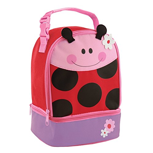 Stephen Joseph Lunch Pals Ladybug Lunch Box, Red, 1-Pack - Click to Buy