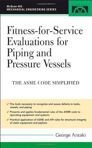 Fitness-for-Service Evaluations for Piping and Pressure Vessels: ASME Code Simplified: 1st (First) Edition