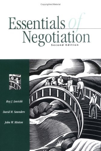 Essentials of Negotiation:2nd (Second) edition - Click to Buy