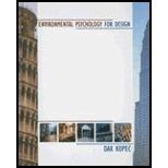 Environmental Psychology for Design (06) by Kopec, David [Hardcover (2006)] - Click to Buy