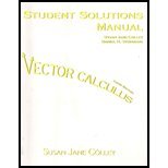 Vector Calculus-Student's Solutions Manual (3rd, 06) by Colley, Susan J [Paperback (2005)] - Click to Buy