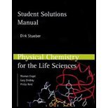 Physical Chemistry for Life Sciences - Student Solution Manual (08) by Stueber, Dirk - Engel, Tom - Reid, Phil [Paperback (2007)] - Click to Buy