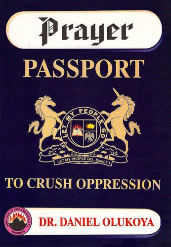 Prayer Passport to Crush Oppression - Click to Buy