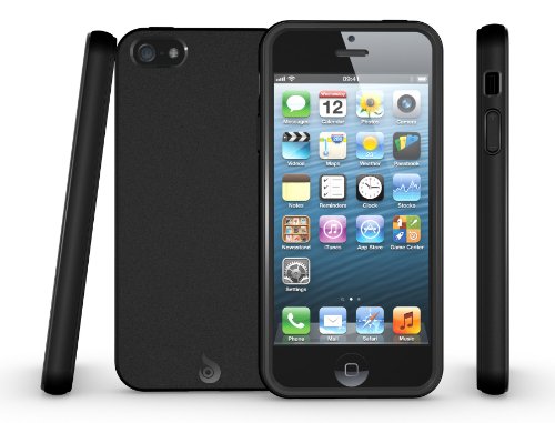 Diztronic Matte Back Black Flexible TPU Case for Apple iPhone 5/5S Matte Back Black - Click to Buy