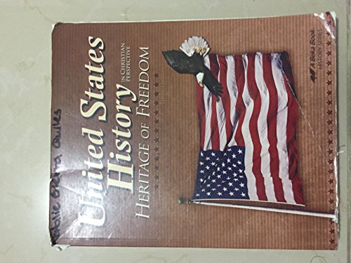 United States History in Christian Perspective, Heritage of Freedom, Third Edition - Click to Buy