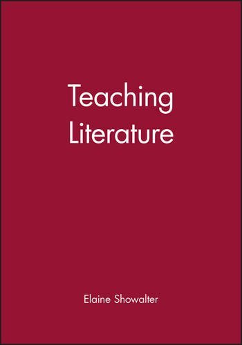 Teaching Literature by Elaine Showalter(2002-12-30) - Click to Buy