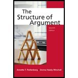 The Structure of Argument by Rottenberg,Annette T.; Winchell,Donna Haisty. [2011,7th Edition.] Paperback - Click to Buy