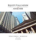 MP Equity Valuation & Analysis by Lundholm,Russell; Sloan,Richard. [2007,2nd Edition.] Hardcover - Click to Buy
