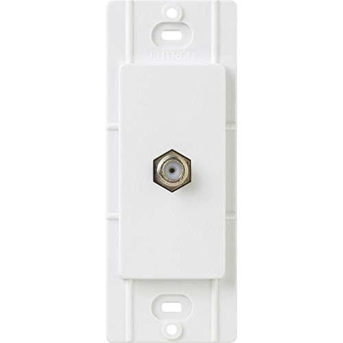 Lutron CA-CJ-WH Claro Cable Jack, White - Click to Buy