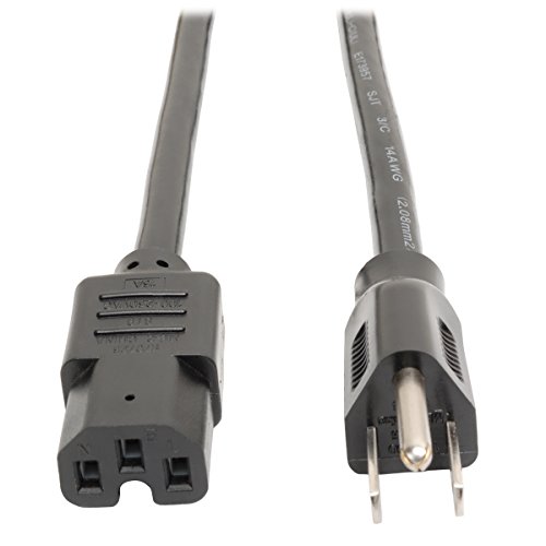 Tripp Lite P019-008 câble électrique Noir 2,44 m NEMA 5-15P Coupleur C15 - Cables électriques (2,44 m, Male Connector/Female Connector, NEMA 5-15P, Coupleur C15, SJT, Noir) - Click to Buy