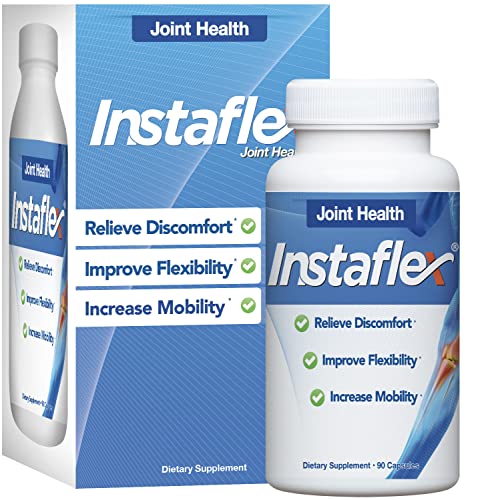 Instaflex Joint Support Supplement - Clinically Studied Joint Relief Blend of Glucosamine, MSM, White Willow, Turmeric, Ginger, Cayenne, Hyaluronic Acid - 90 Capsules - Click to Buy