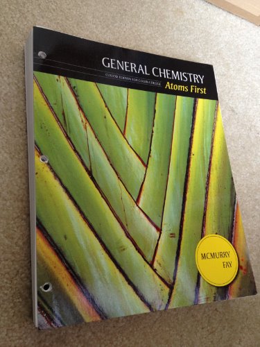 General Chemistry: Atoms First: Custom Ed. for Collin College - Click to Buy
