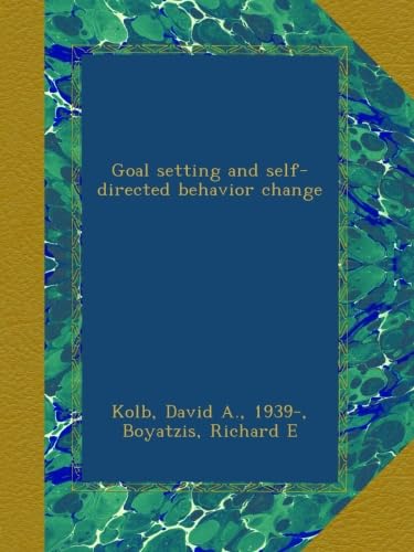 Goal setting and self-directed behavior change - Click to Buy