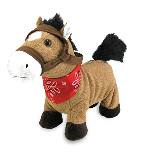 Cuddle Barn – Gallop The Musical Horse | Animated Plush Toy | Gallops, Trots, and Sings “Giddy Up, Lil’ Cowboy” | Stuffed Animal 10” - Click to Buy