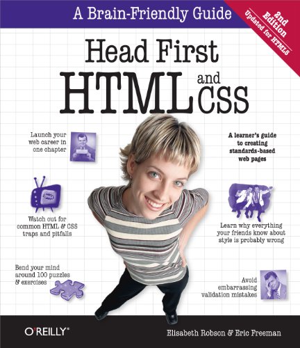 Head First HTML and CSS: A Learner's Guide to Creating Standards-Based Web Pages - Click to Buy
