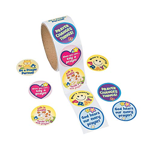 Fun Express Prayer Roll Stickers - Click to Buy