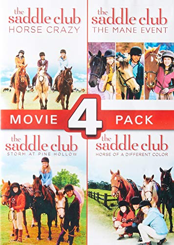 The Saddle Club 4-Pack (Horse Crazy / The Mane Event / Storm At Pine Hollow / Horse Of A Different Color) - Click to Buy