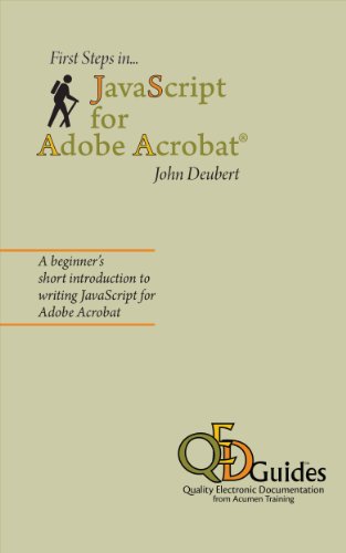First Steps in JavaScript for Adobe Acrobat - Click to Buy