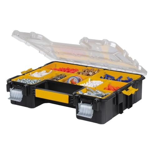 DeWalt DWST14825 10-Compartment Deep Pro Part/Tool Organizer with Metal Latch - Click to Buy
