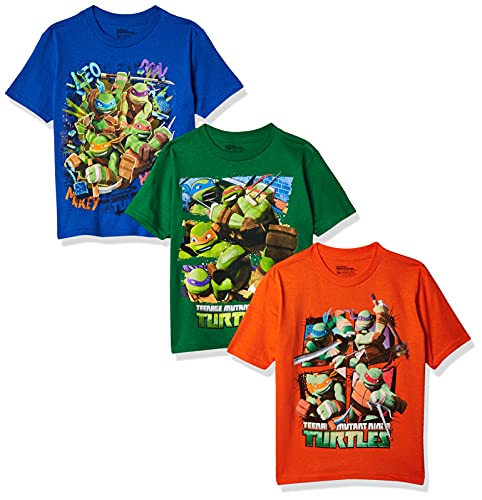 Teenage Mutant Ninja Turtles Boys' 3 Pack T-Shirt by Nickelodeon - Click to Buy