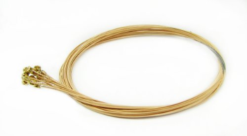 12-pack 24ga. (.024") Phosphor Bronze Guitar Strings - Made in the USA!