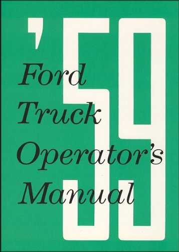 1959 Ford Truck Operator's Manual - Click to Buy