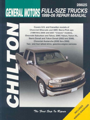 GM Full-Size Trucks, 1999-06 Repair Manual (Chilton's Total Car Care Repair Manuals) - Click to Buy