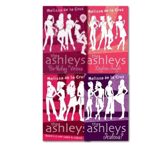 Melissa de la Cruz The Ashleys Collection 4 Books Set, (The Ashleys, Jealous?, Lipgloss Jungle and Birthday Vicious) - Click to Buy