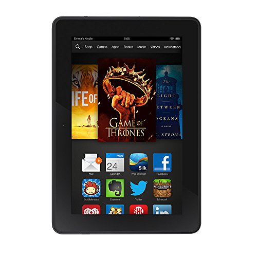 Kindle Fire HDX 7", HDX Display, Wi-Fi, 16 GB - Includes Special Offers (Previous Generation - 3rd) - Click to Buy