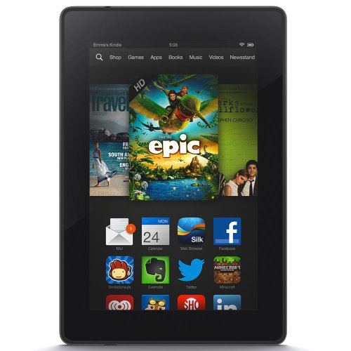Certified Refurbished Kindle Fire HD 7" Tablet, HD Display, Wi-Fi, 8 GB - Includes Special Offers (Previous Generation - 3rd) - Click to Buy