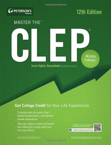 Master the CLEP (Peterson's Master the CLEP) - Click to Buy