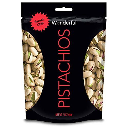 Wonderful Pistachios Sweet Chili Pouch, 7 Ounce - Click to Buy