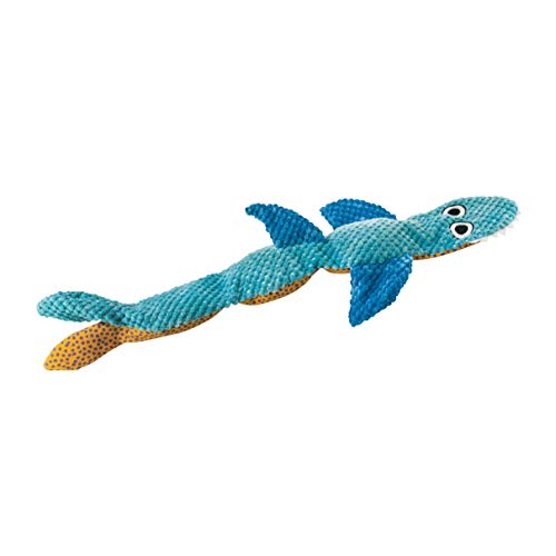 Petstages Stuffing-Free Floppy Shark Plush Dog Toy, Large - Click to Buy