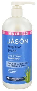 Pack of 2 x Jason Natural Products Shampoo for Sensitive Scalp - Fragrance Free - 32 oz - Click to Buy
