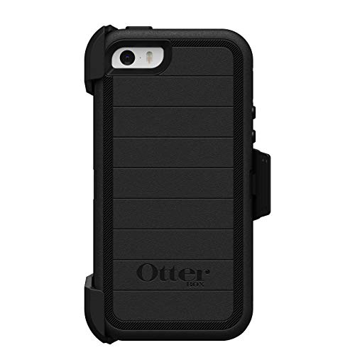 OtterBox Defender Series Protection Case for Apple iPhone 5/5S/SE (2016/1st Gen) - Black - Click to Buy