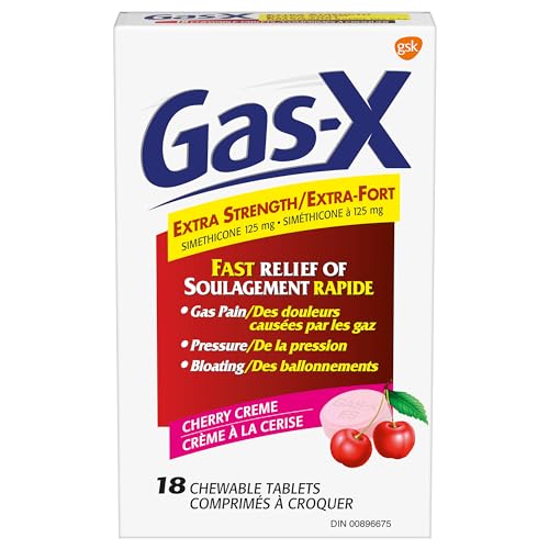 Gas-X Extra Strength Chewable Tablet, Cherry Creme