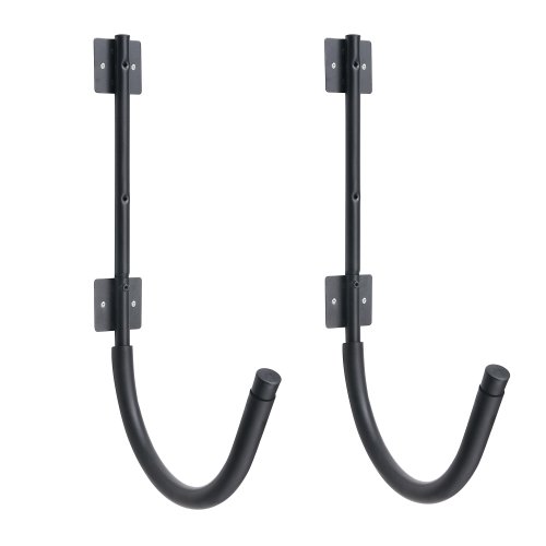 Kayak Storage Rack - Kayak Wall Mount Hangers with 100lb Capacity for Paddleboards, Surfboards, or Snowboards - for Garage or Shed by Rad Sportz - Click to Buy