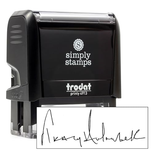 Custom Signature Stamp - Self Inking - Click to Buy