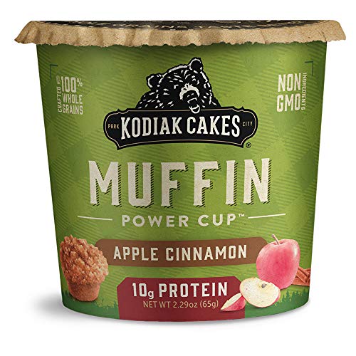 Kodiak Cakes Min Muffins High Protein Snack, Apple Cinnamon Oat, 2.29 Oz (Pack Of 12) (packaging May Vary) - Click to Buy