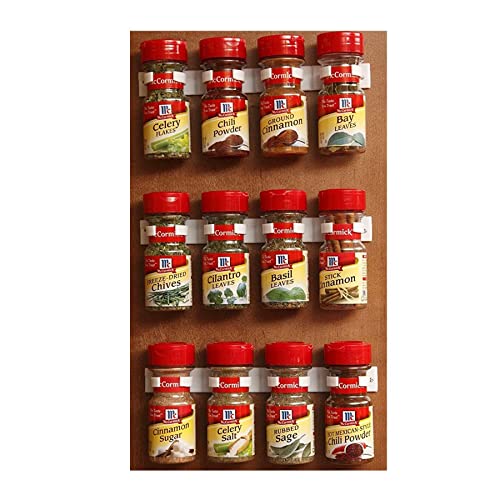 Bellemain Spice Gripper Clip Strips for Plastic Jars - Set of 3, Holds 12 Jars by Bellemain - Click to Buy