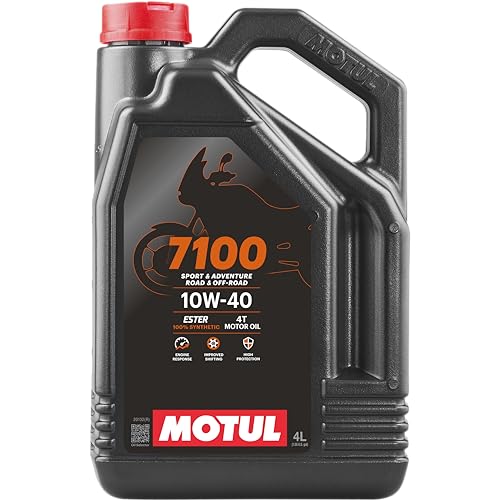 Motul 7100 4T 10W-40 Synthetic Oil 4 Liters (104092) - Click to Buy