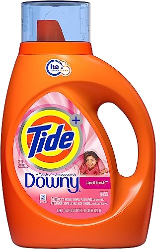 Tide + Downy Detergent April Fresh - 24 Loads (46 FL OZ) - Click to Buy