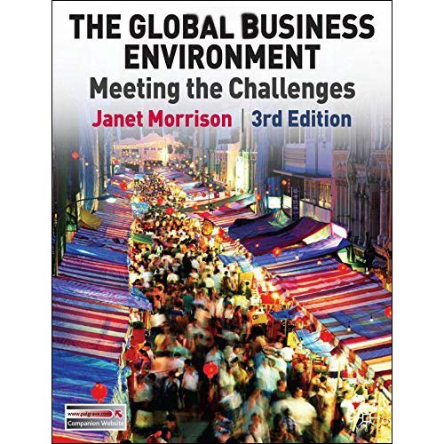 The Global Business Environment, Meeting the Challenges - Click to Buy
