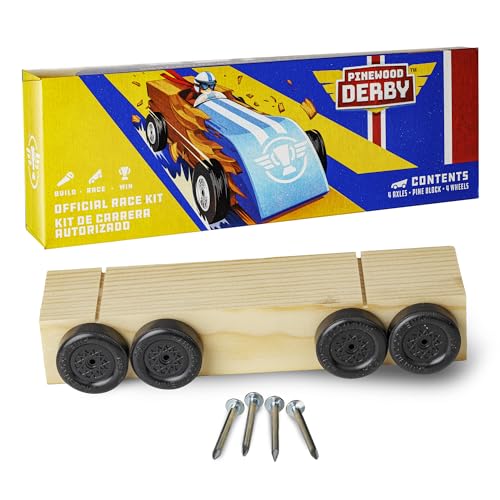 Scout Derby Grand Prix Pinewood Derby Car Kit by Boy Scouts of America - Click to Buy