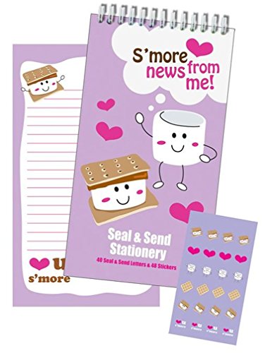 iscream 'Love You S'more' Seal and Send 40 Sheet Stationery Pad with Sticker Seals - Click to Buy