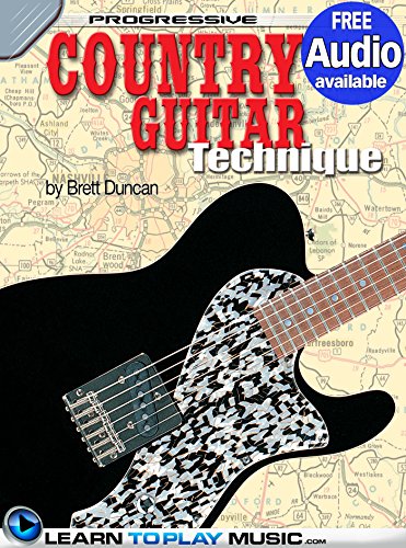 Country Guitar Lessons for Beginners: Teach Yourself How to Play Guitar (Free Audio Available) (Progressive) - Click to Buy