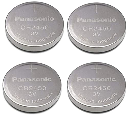Panasonic Cr2450 Cr 2450 Lithium 3v Battery [ Pack of 4 ] - Click to Buy