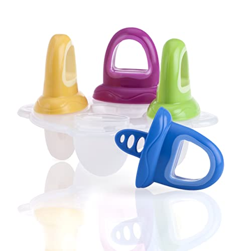 Nuby Garden Fresh Fruitsicle Frozen Pop Tray, Multicolored - Click to Buy