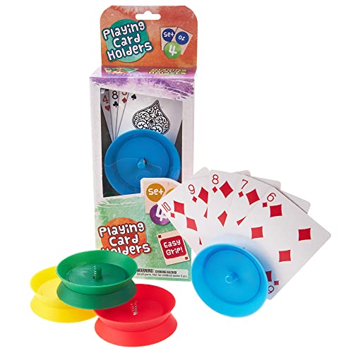 Circle-shaped Hands-Free Playing Card Holders - Click to Buy