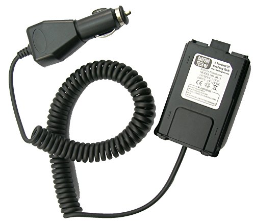 BaoFeng BL-5 12V Battery Eliminator for BF-F8HP, UV-5X3, and UV-5R Radios - Click to Buy